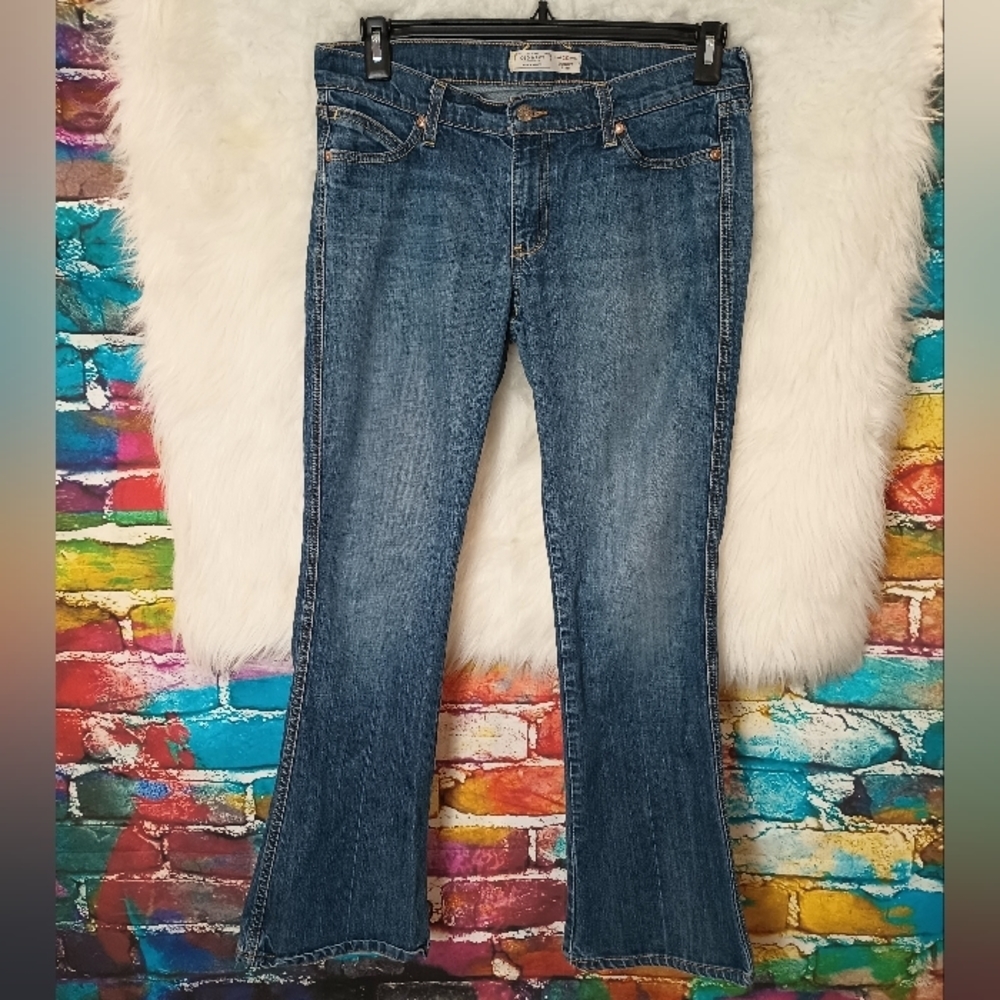 Old Navy Low Rise Denim Blue Jeans Size 10